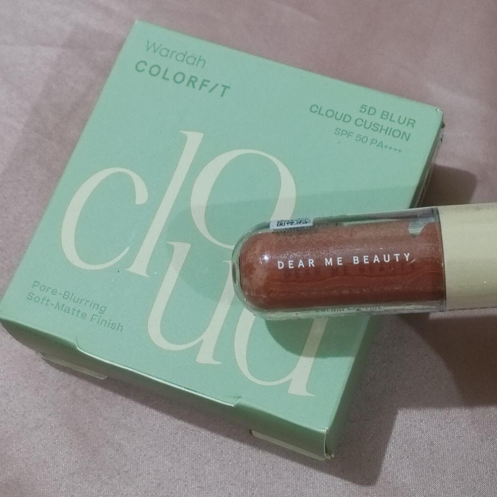 NEW WARDAH CUSHION SHADE 32N free Liptint dear me beauty