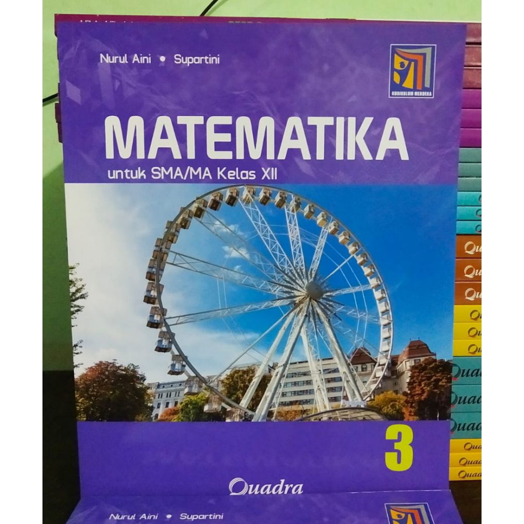 Buku Matematika Kelas 12 SMA Kurikulum Merdeka Quadra