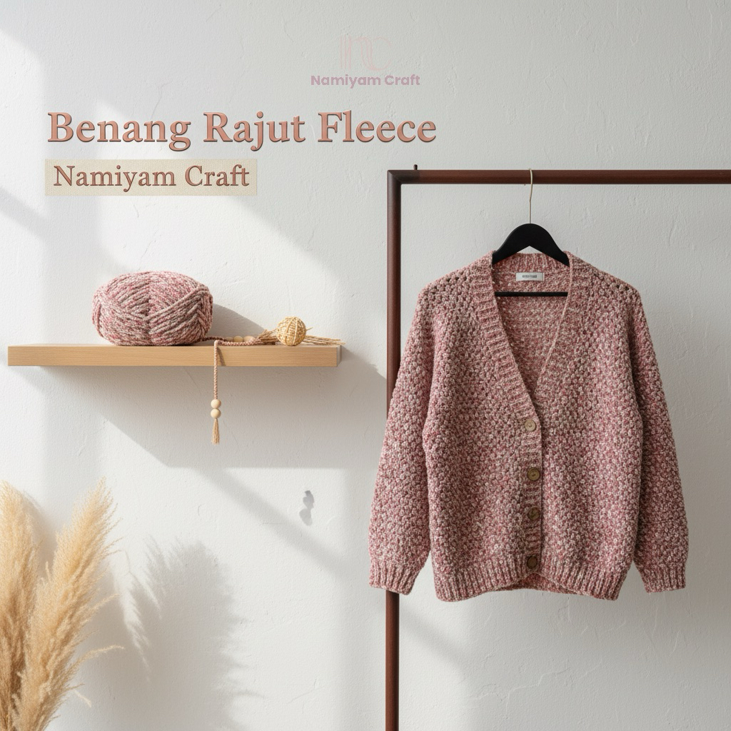 Benang Rajut Fleece | Benang Rajut Katun