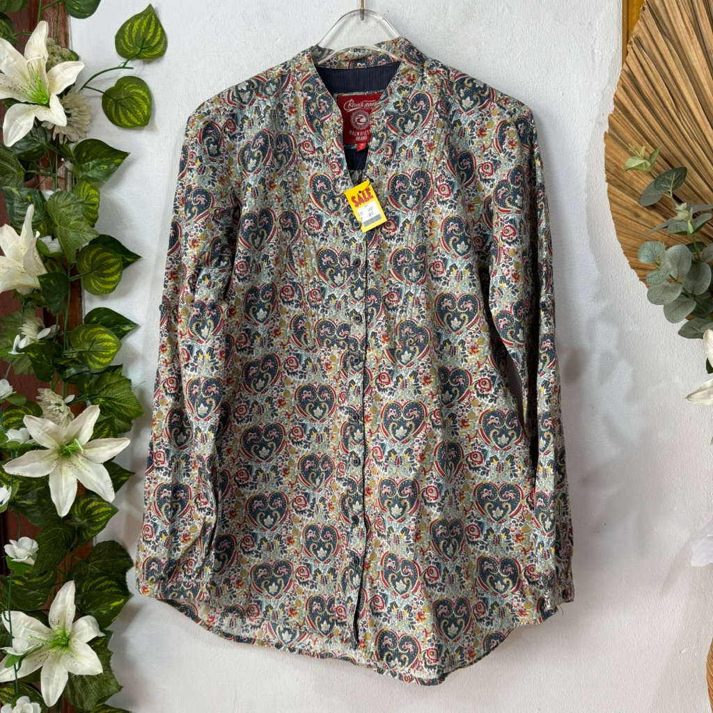 Kemeja Batik Remix Jeans