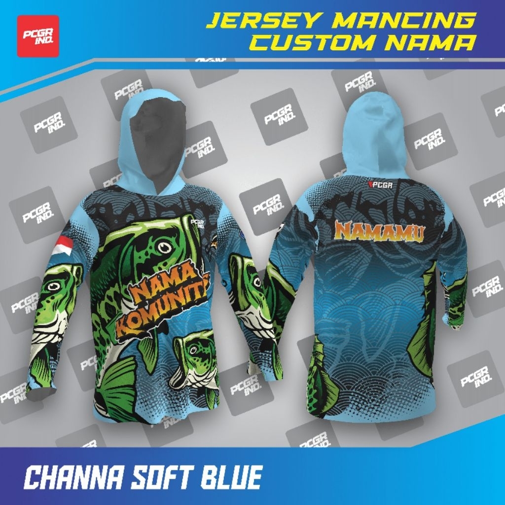 [CUSTOM] Jersey Mancing custom NAMA tema CHANNA