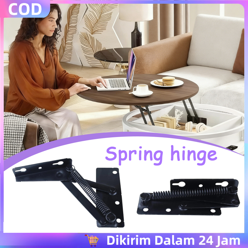 2pcs Bracket Siku Lipat Tahan Lama Kuat Dan Andal Engsel Siku Meja Lipat Engsel Meja Lipat Dinding