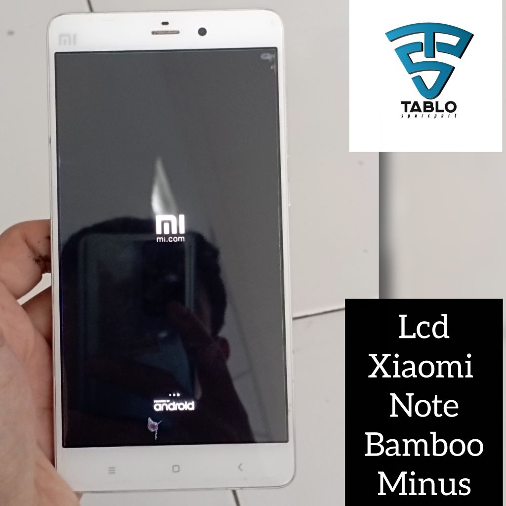 Lcd plus frame Xiaomi Note Bamboo minus tompel belum tes ori copotan hp
