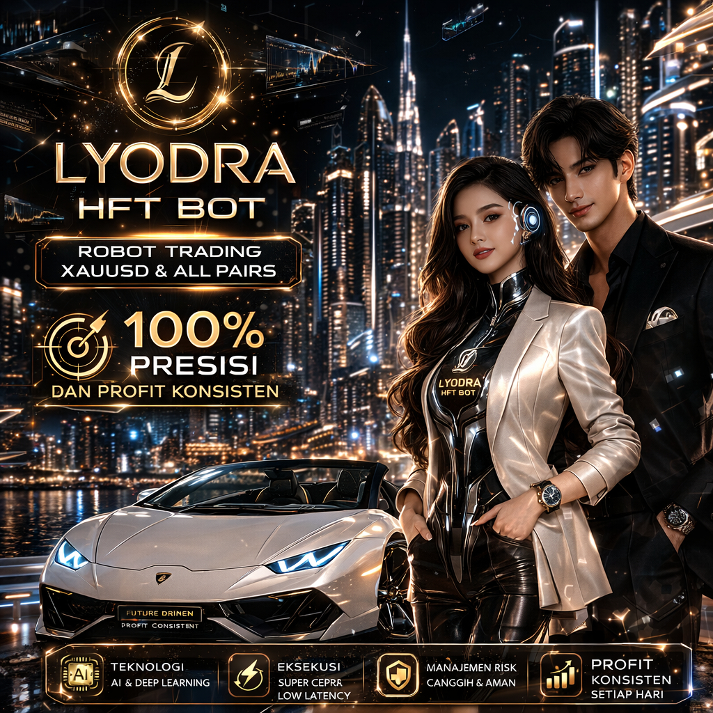 Lyodra Bot EA MT 5 Robot Trading otomatis XAUUSD, BTCUSD & ALL Pairs Metatrader 5 HFT  PRESISI
