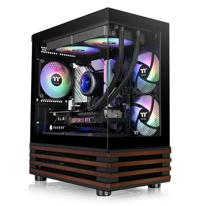 Casing ThermalTake View 170 WS - ARGB Micro Chassis Gaming Case ThermalTake View 170WS