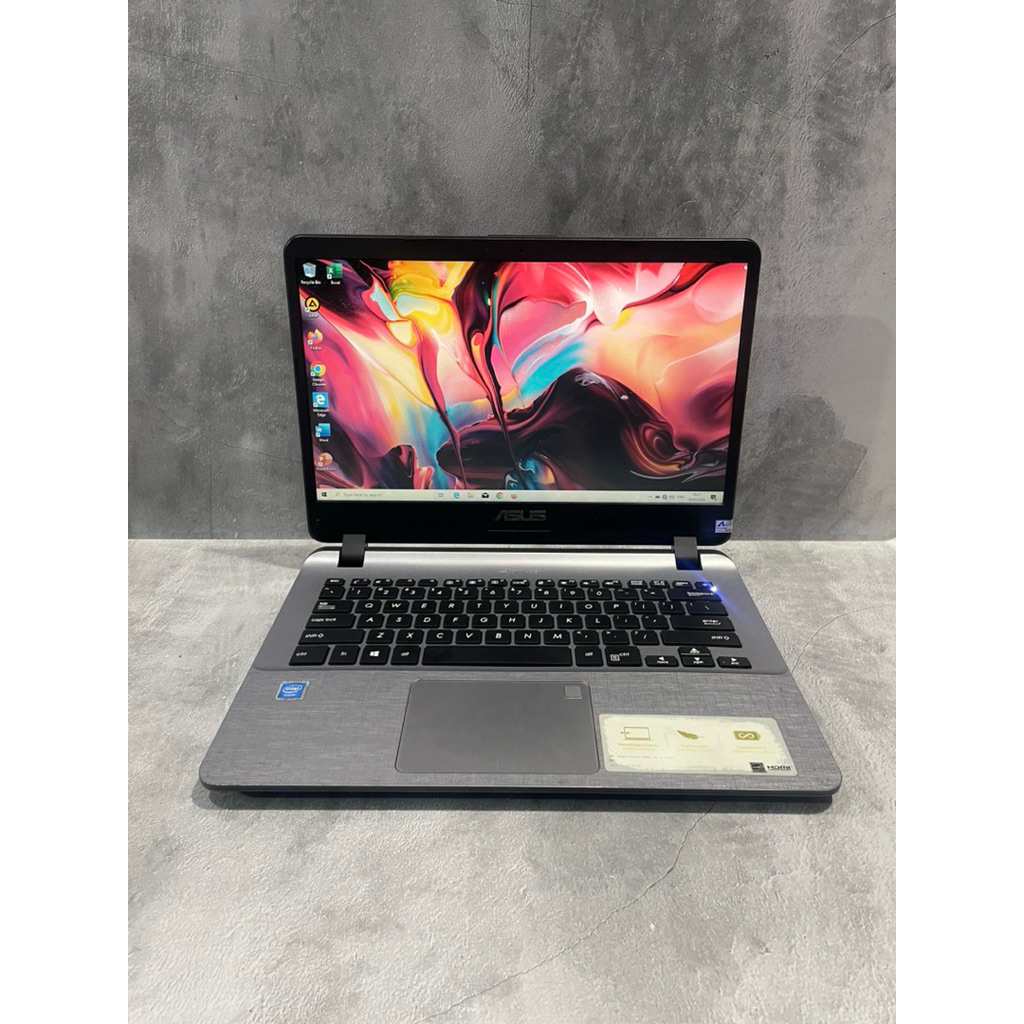 Laptop Second ASUS A407M Intel N4000 RAM 8/256 GB 14inch FHD Laptop Murah Berkualitas