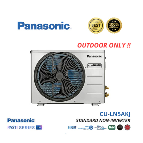 OUTDOOR AC PANASONIC 1/2 PK CU-LN5AKJ BARU ( HANYA OUTDOOR SAJA )