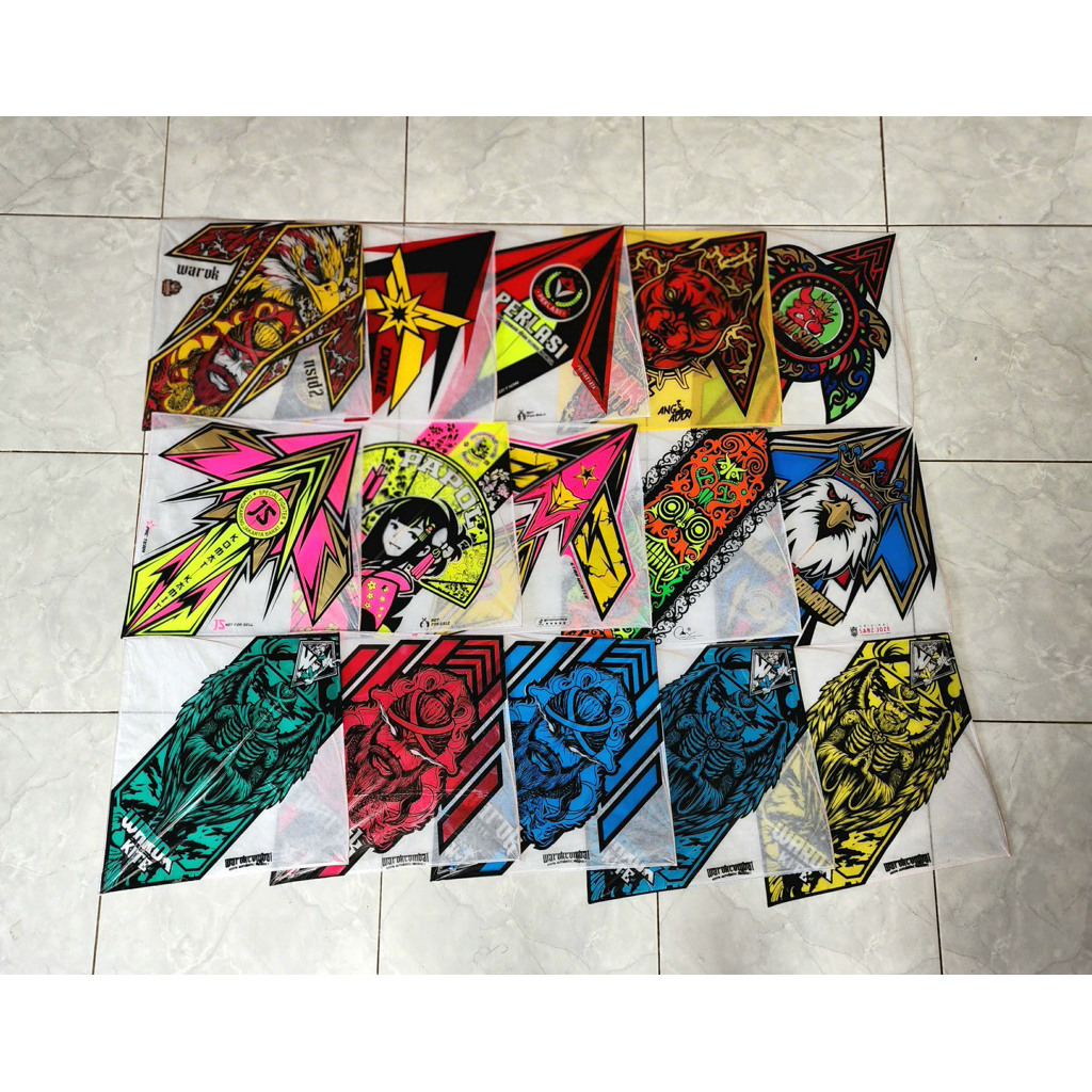 Paket Layangan Sukhoi Warok x NSTD2 (15pcs)