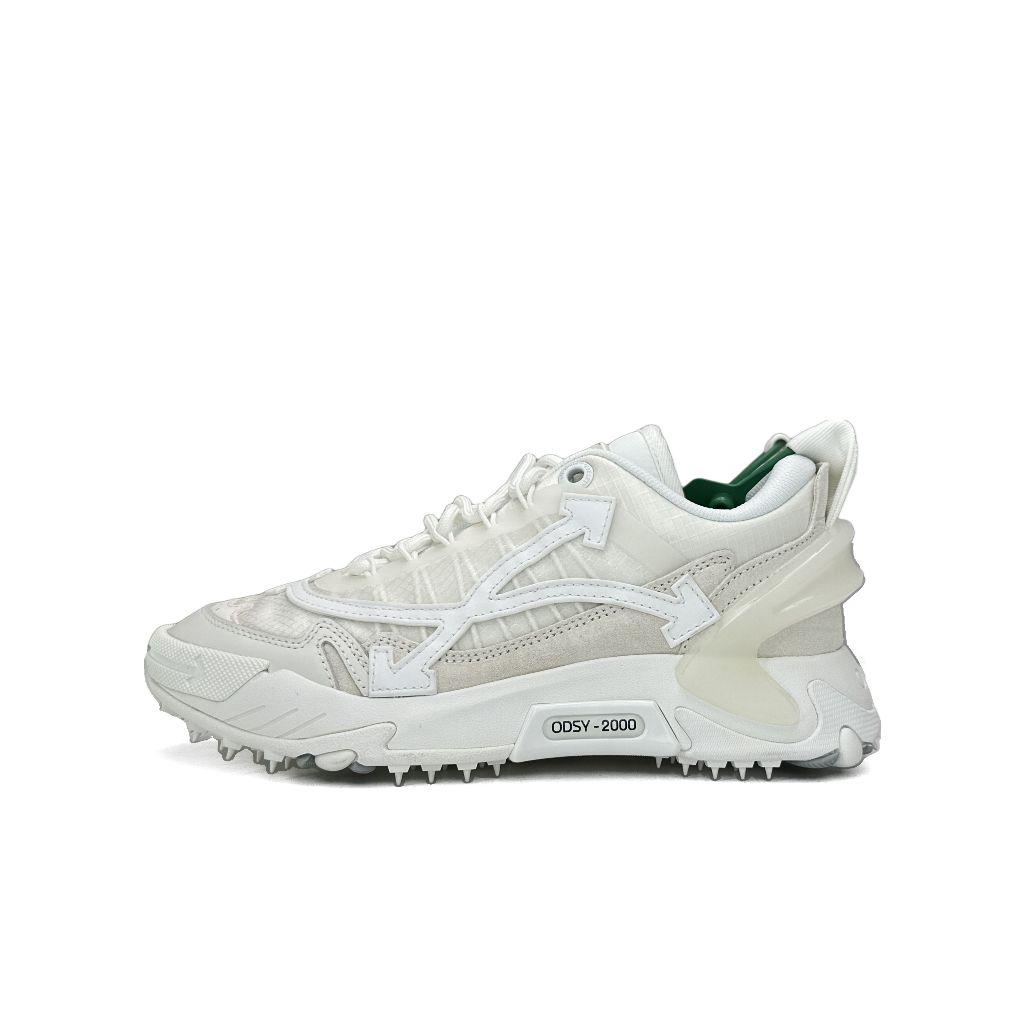 Sepatu Sneakers Off-White ODSY-2000 Low Top Tebal Logo Panah Zip Tie