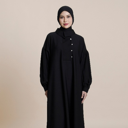 Elzatta Baju Muslim Wanita Gamis Kancing