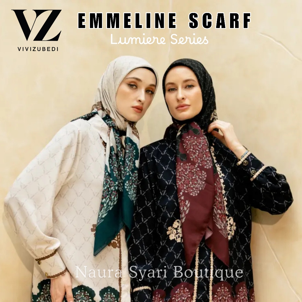Vivi Zubedi New Emmeline Scarf / VZ Scarf Emmeline ORIGINAL by Vivi Zubedi / VZ EMMELINE VOAL SCARF