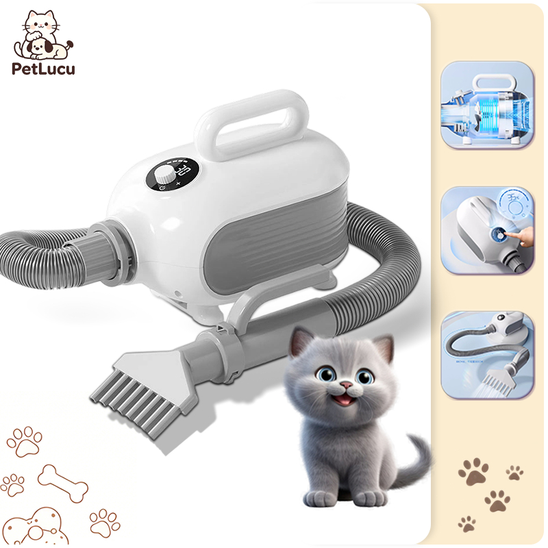 Pet Blower Pet Dryer Kucing Blower Anjing Kucing Blower Pengering Rambut Hewan Peliharaan Pengering.