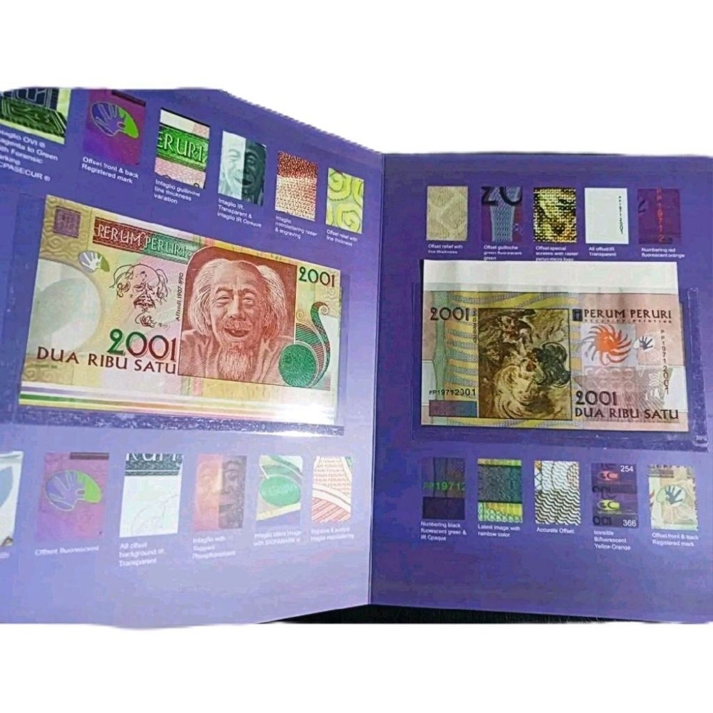 UANG TESTNOTE AFANDI 2001