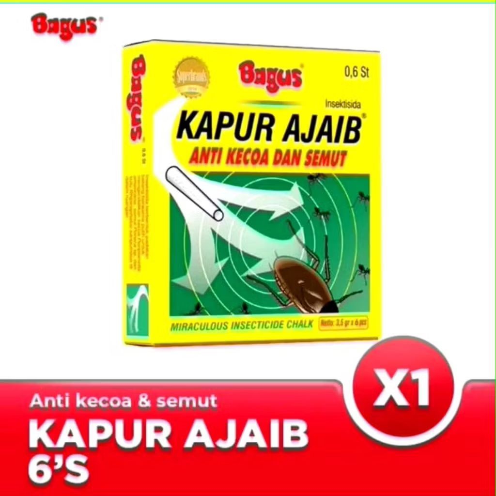 Kapur Ajaib Asli 1000% Kapur Semut Pembasmi Serangga dijamin Ampuh