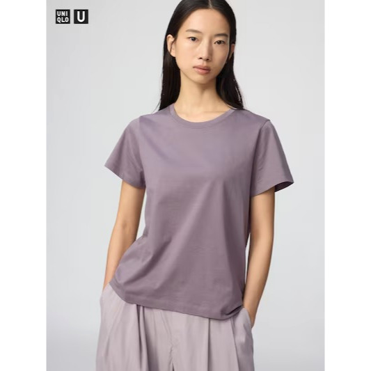 SALE Women T-Shirt SUPIMA Katun Kaos Wanita Lengan Pendek Polos Warna UNIQLO JASTIP