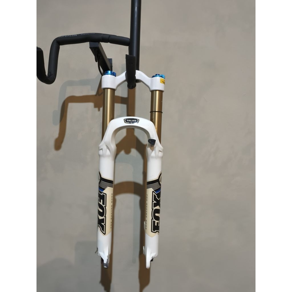 Fork sepeda MTB FOX TALAS roda 26/27.5 T110-140 as QR kondisi normal siap pakai