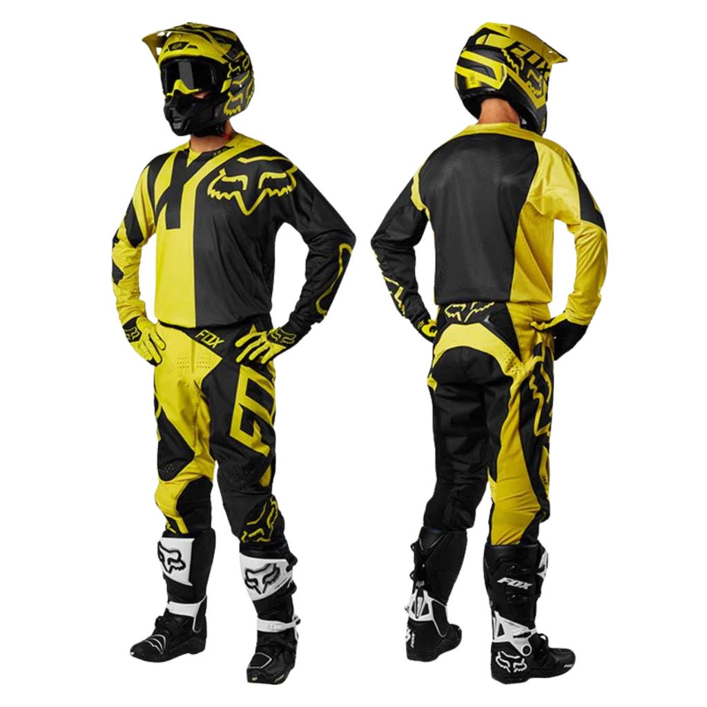 FOX 360 PREME DARK YELLOW JERSEY SET ORIGINAL 100% Fox