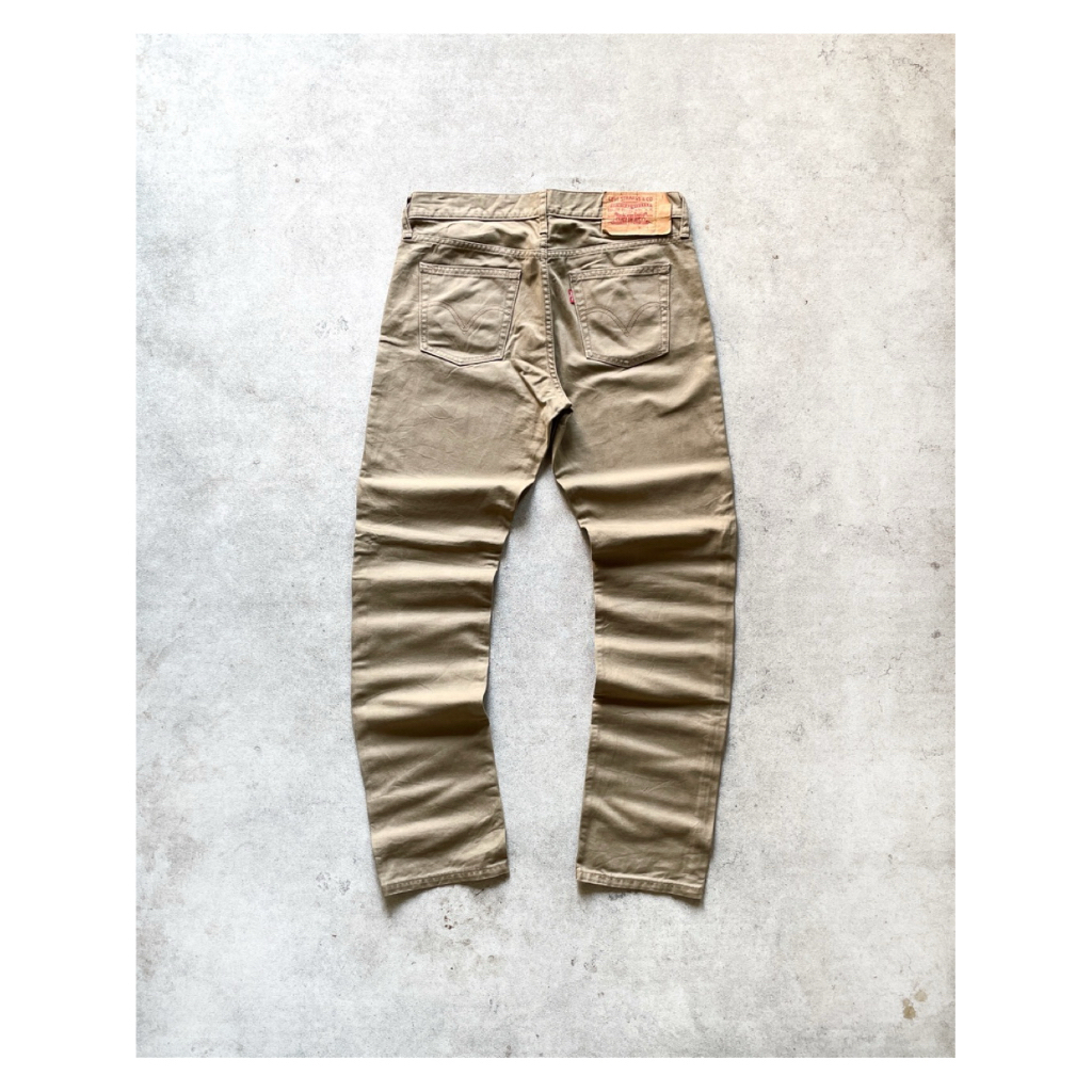 Celana Levis Jeans Brown Denim Pants Chinos Khakis original usa