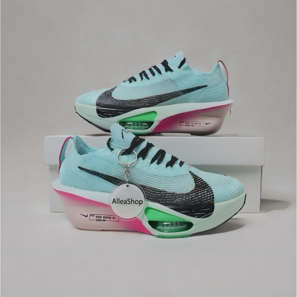 Sepatu Alphafly Next % 3 Glacier Blue Mint Foam