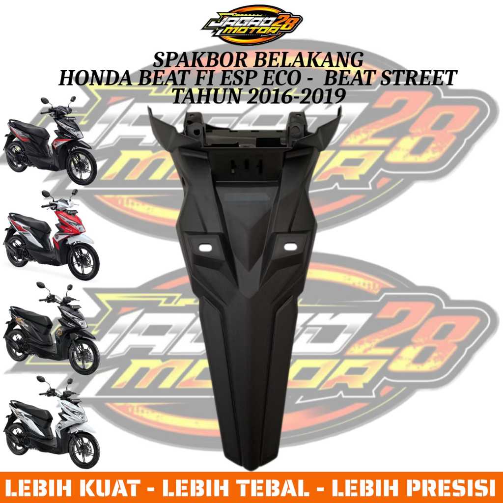Spakbor belakang motor Honda Beat Street Beat digital 2016-2019 / Sepakbor belakang motor Honda Beat