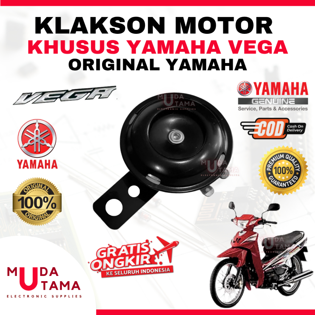 Klakson YAMAHA VEGA - ORIGINAL YAMAHA | Klakson Motor YAMAHA VEGA | Klakson VEGA Original | Klakson 