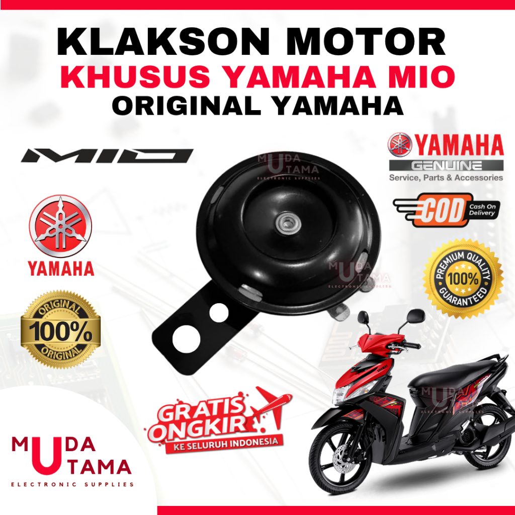 Klakson YAMAHA MIO - ORIGINAL YAMAHA | Klakson Motor YAMAHA MIO | Klakson MIO Original | Klakson Mot