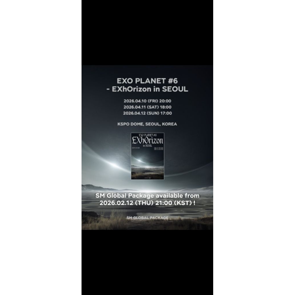 [EXO PLANET #6 - EXhOrizon in SEOUL] SM Global Package