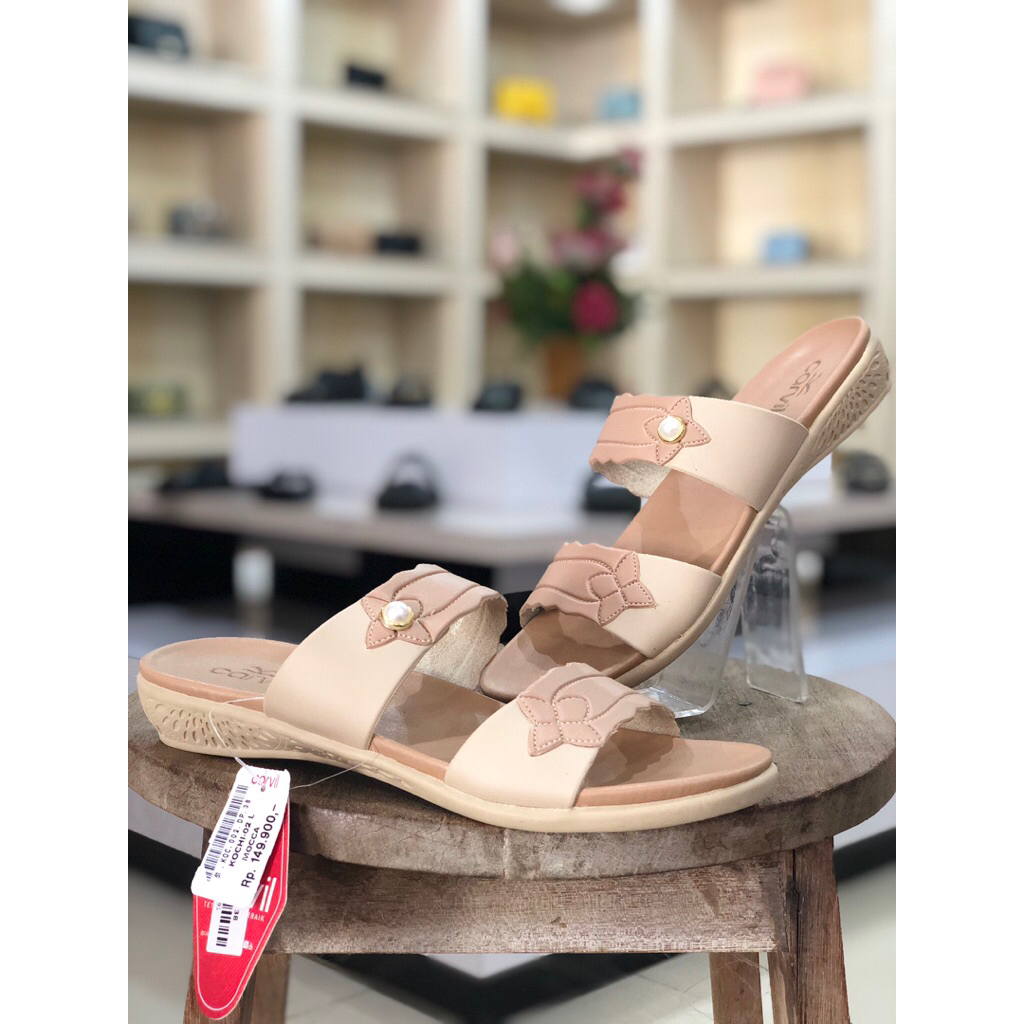 sandal cewe dewasa CARVIL / Kochi 02 L / moca