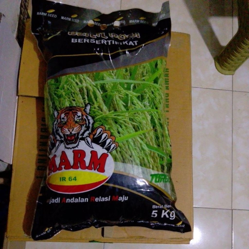 bibit padi ir 64 turbo kemasan 5kg