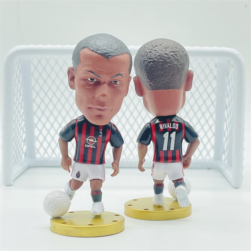 Soccerwe Soccer Action Figure - Rivaldo AC Milan