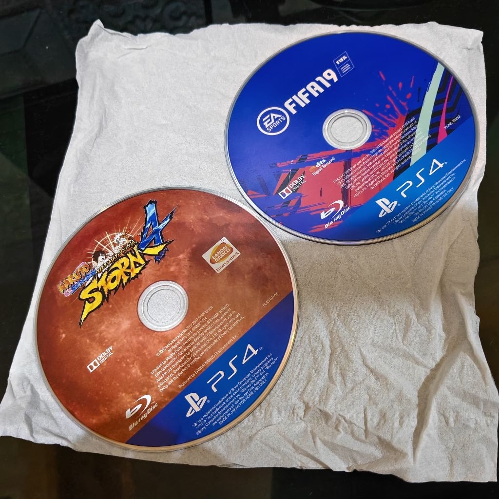 BD PS4 Naruto Shippuden Ultimate Ninja Storm 4 & Fifa 19 Region 3 | Play Only