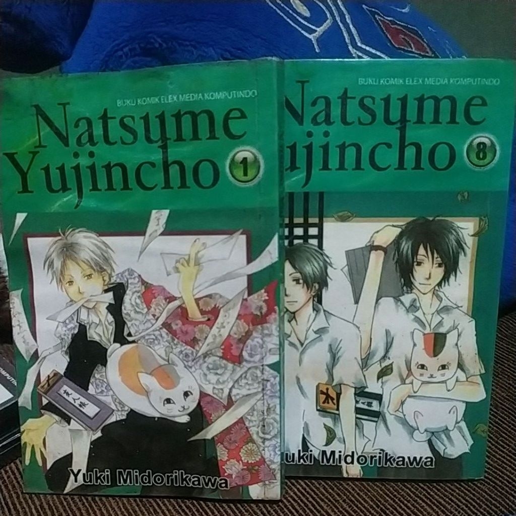 komik second natsume yujincho vol 1,8