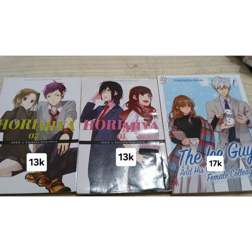 Novel Komik ori gramedia horimiya azzamine