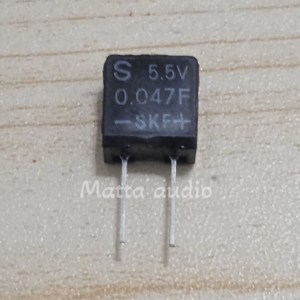 0.047F 5.5V backup memory