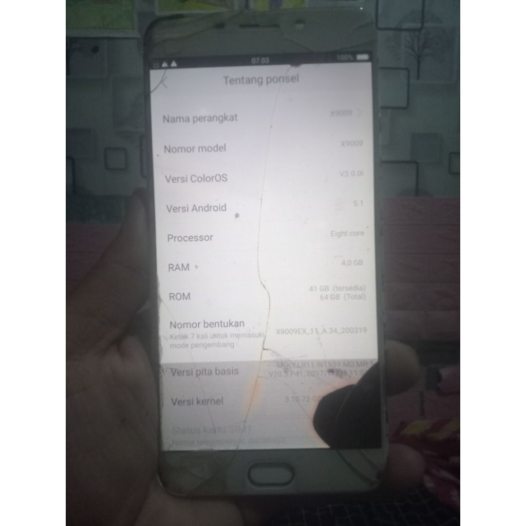 Mesin Oppo f1 plus 4/64 normal