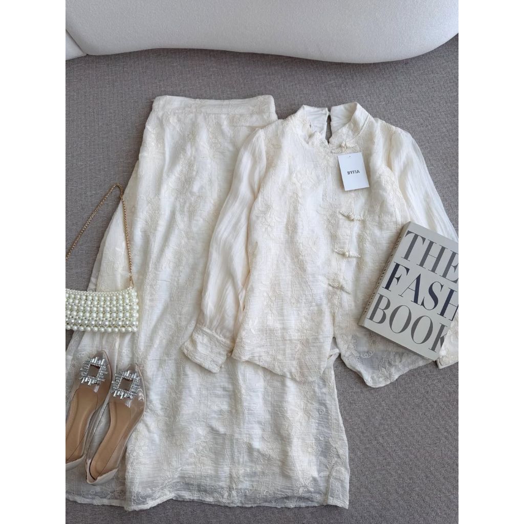 CANDY LADY Kivana Series Organza Skirt Set / Set Rok Wanita Terbaru / Setelan Rok