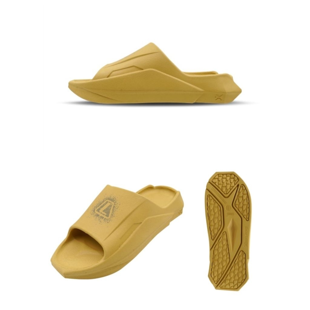 Porto X League Sandals Ludwig Cokelat Sendal Recovery Plantar Slip On Eva Unisex Cowo Cewe Anti Slip