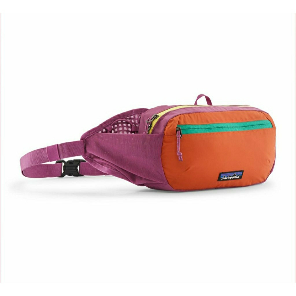 PATAGONIA TERRAVIA HIP PACK 4L MAGENTA TAS PINGGANG TAS SELEMPANG PRIA TAS HIKING TREKKING TRAVELING