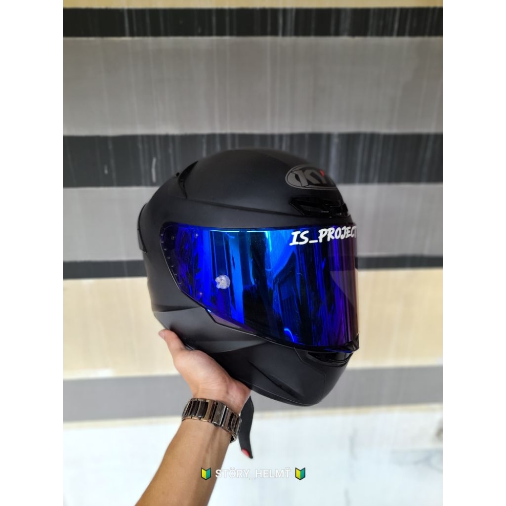 KYT TT-Course Black Doff