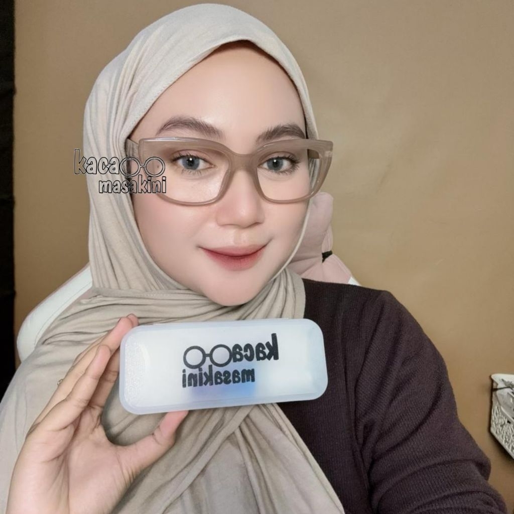 KACAMATA (INARA) masakini 5207 Kacamata Wanita ANTI RADIASI BLUCROMIC ANTI radiasi