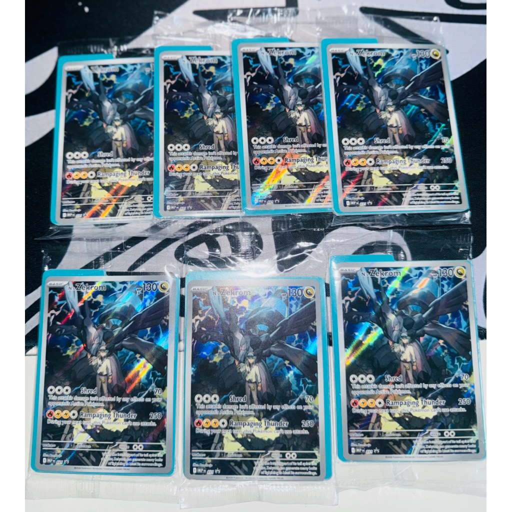 Kartu Promo sealed N’s Zekrom - ETB Ascended Heroes