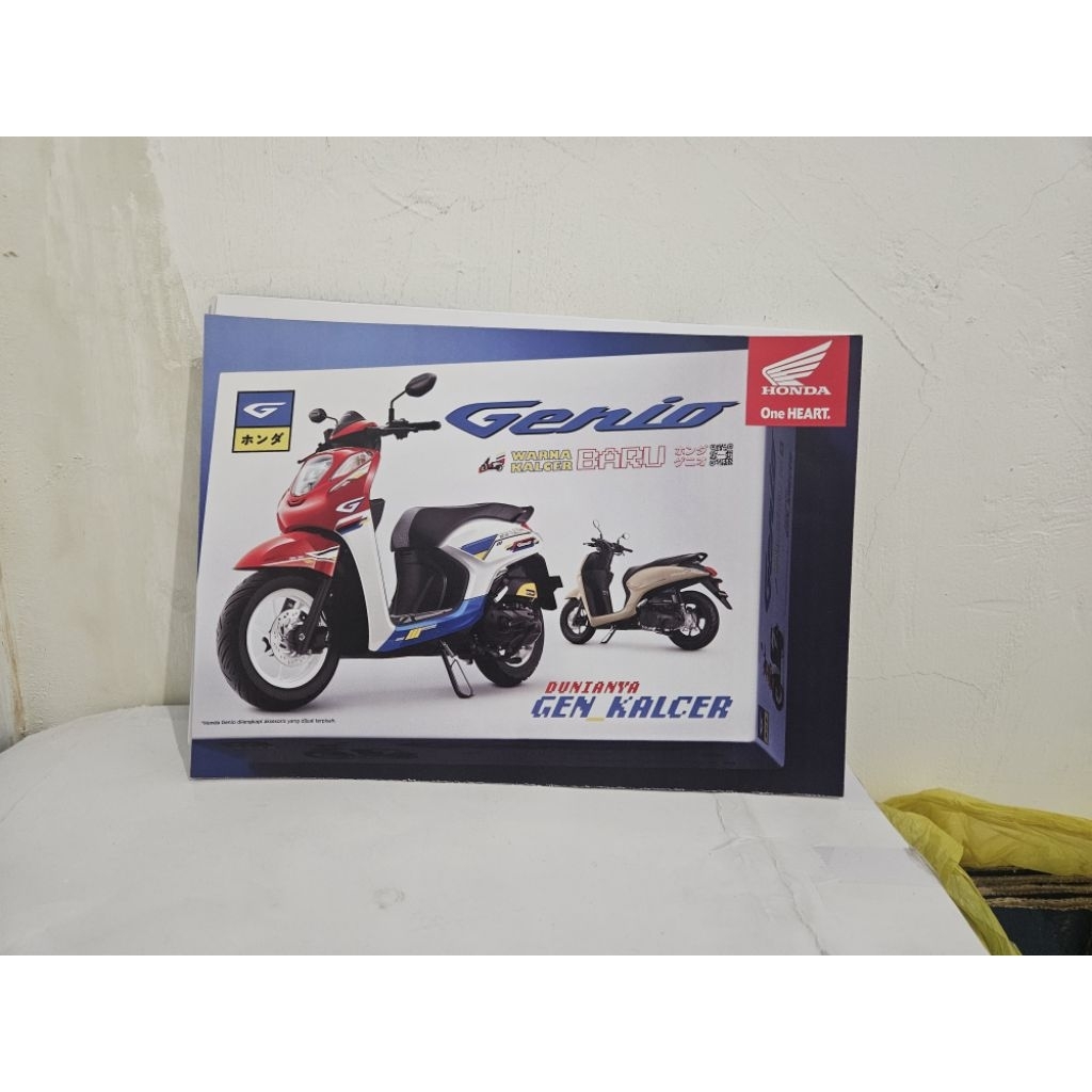 brosur katalog motor honda genio 2026 flyer