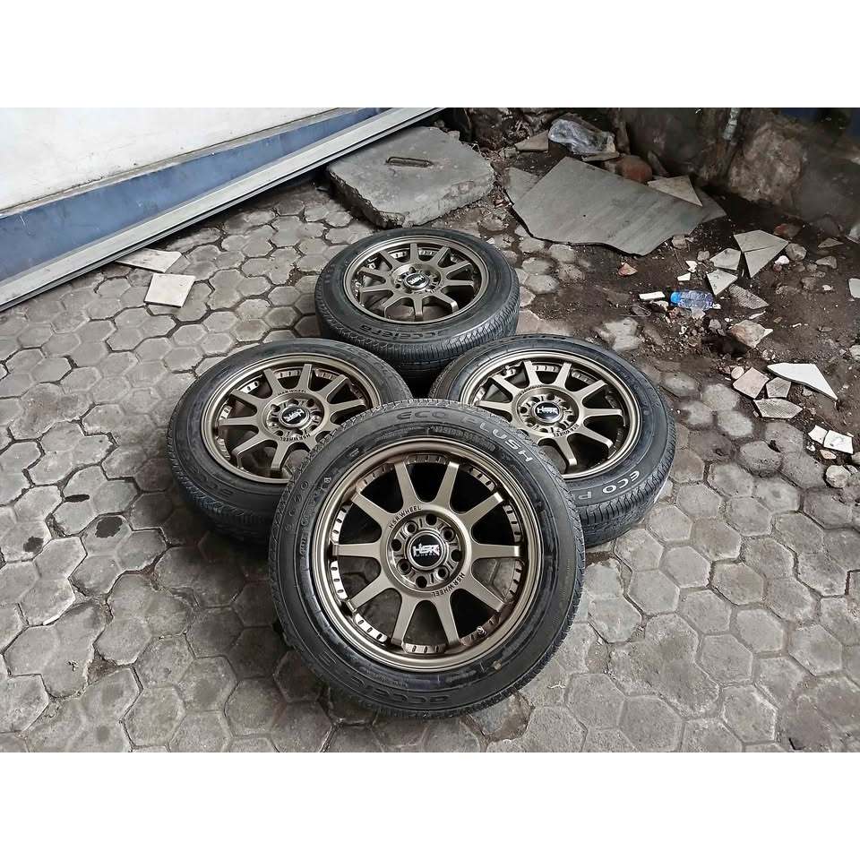 Velg+ban GYMKANA HSR R15X6,5 h8X100/114 ET42 175 65 r15