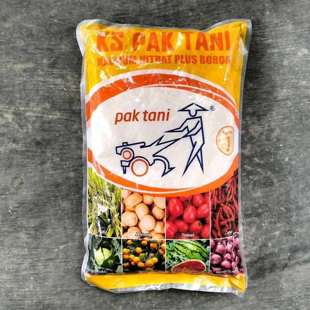 Pupuk KS Pak Tani Kalsium Nitrat Plus Boron Kemasan 1 Kg