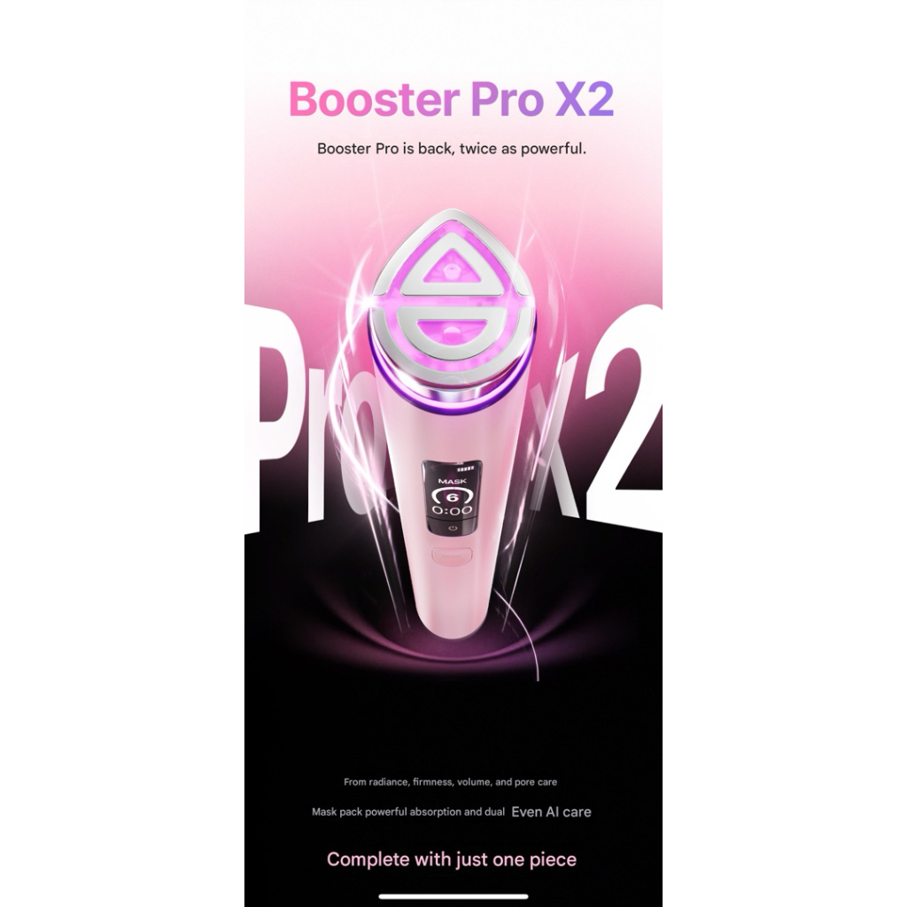 NEW MEDICUBE AGE-R Booster Pro X2 Beauty Device Original Korea