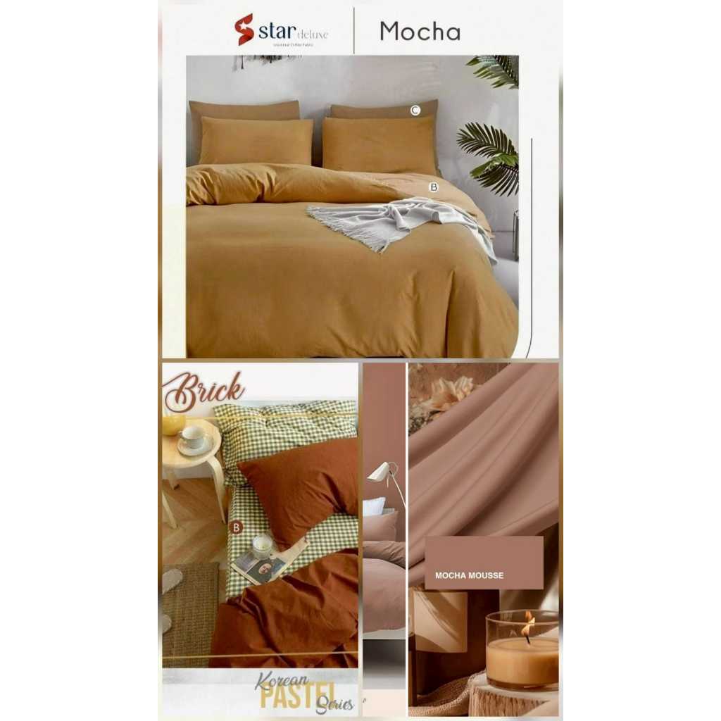 Sprei Set Katun Lokal Premium Polos