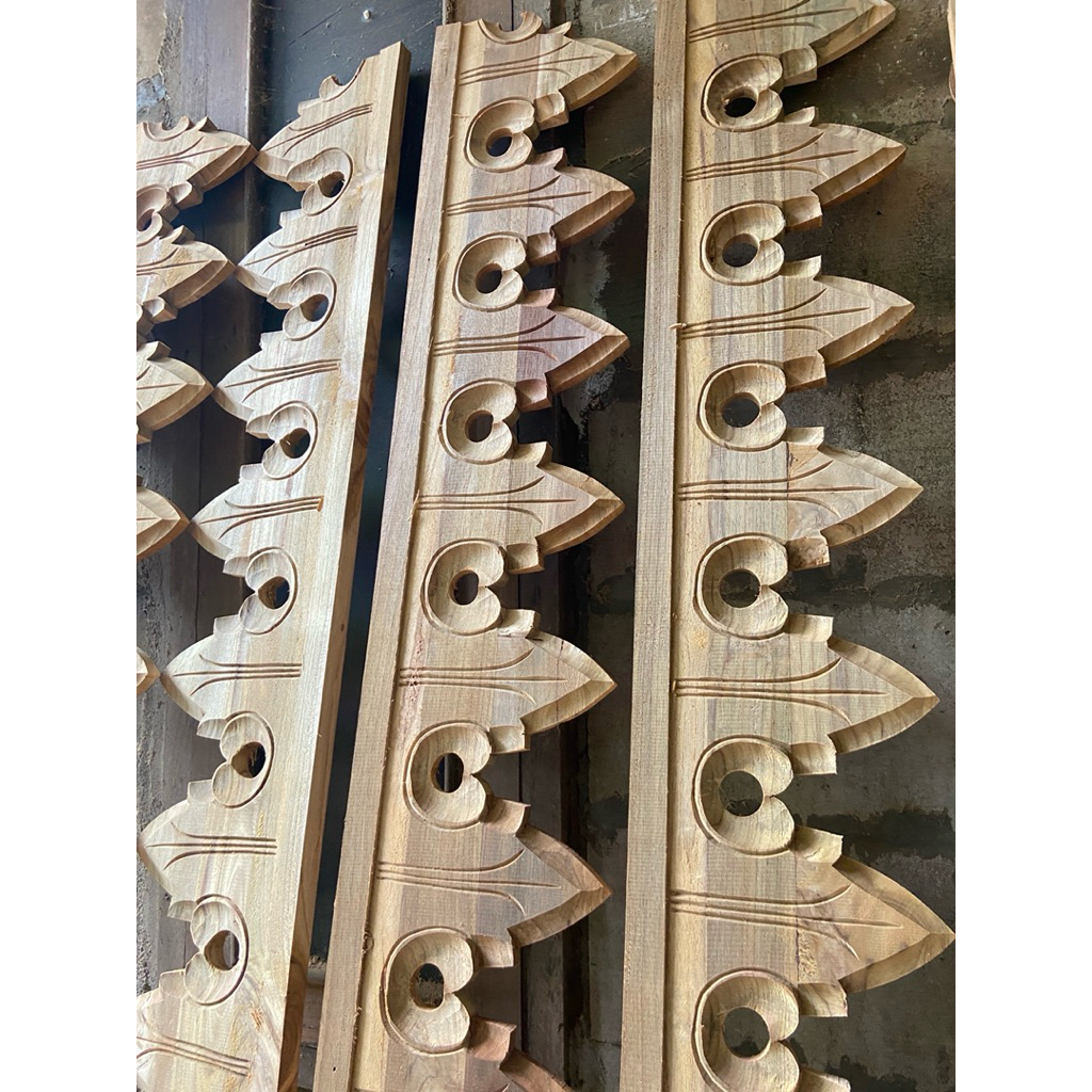 Lispang ukiran rumah joglo kayu jati