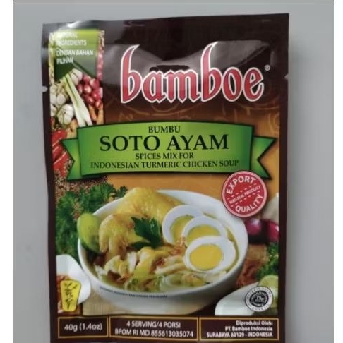Bumbu Instan Bamboe Soto Ayam