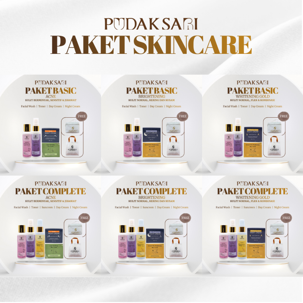 Paket Pudaksari Healthy & Natural Skin