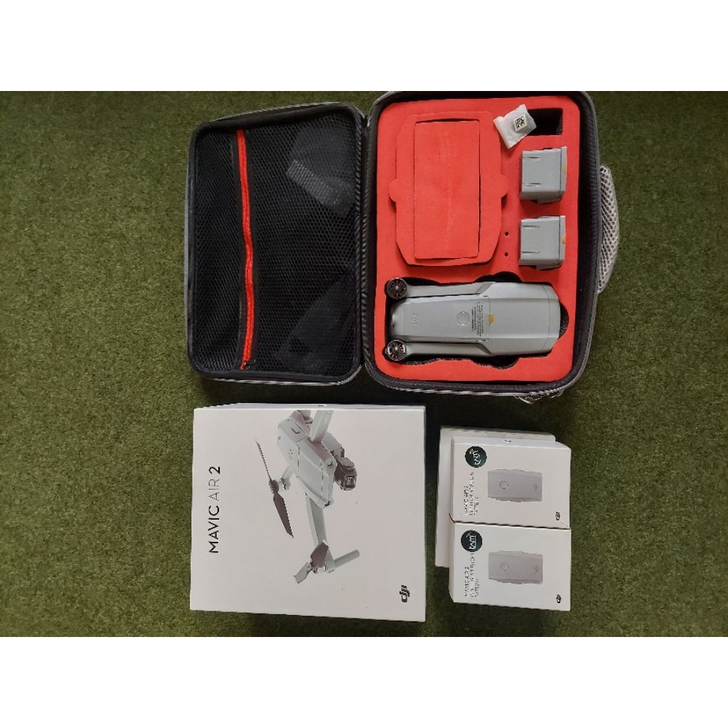 Drone Dji Mavic Air 2 Combo 3 Batrai Second